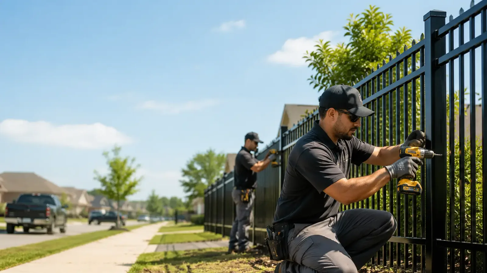 Metal Fence Installation in Lorton, VA